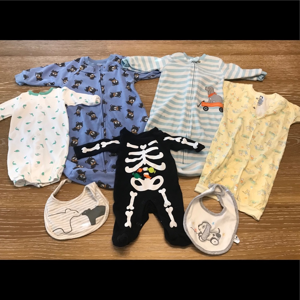 Sleep sacks and bonus Halloween sleeper